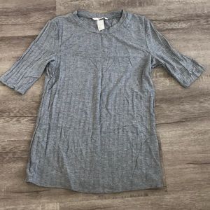 Semi long sleeve top